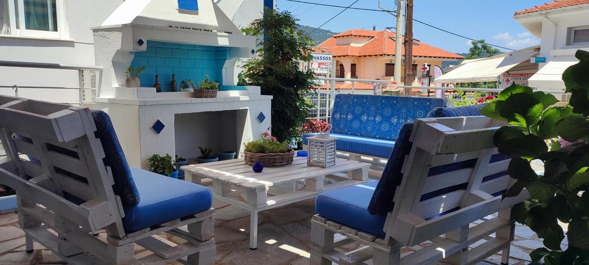 Celeste Deluxe Apartments Skala Potamia  Exterior photo